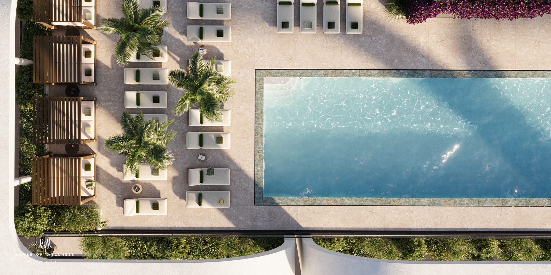 Piscina e área de lazer